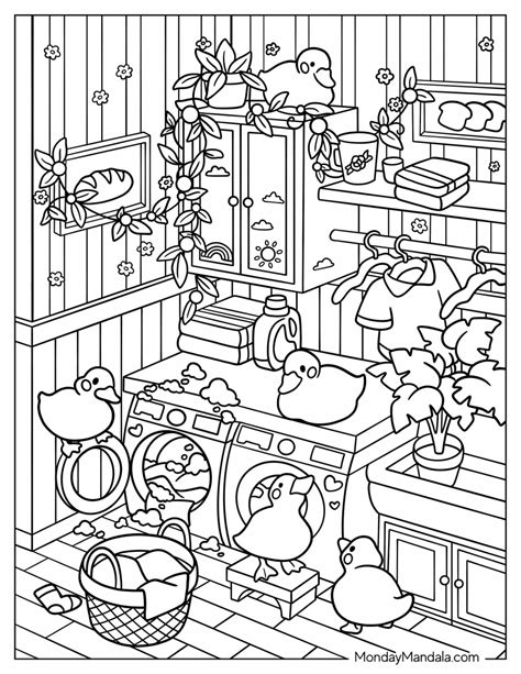 coloring pages cute|cute aesthetic coloring pages.